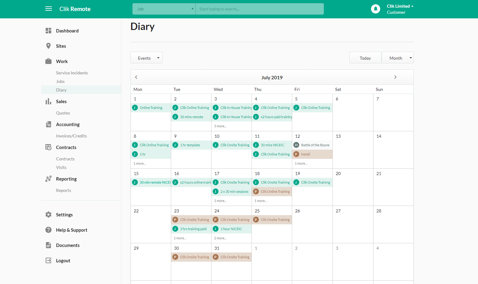 The Customer Diary Cr Clik