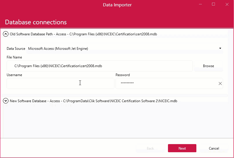 signature select drop down