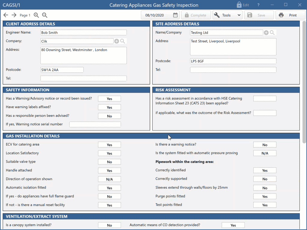 tools, create template option