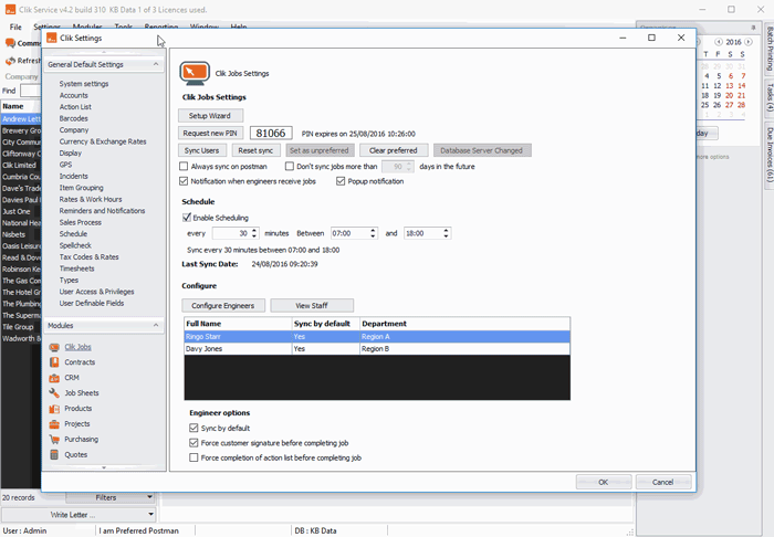 Setting Up Customers Cj Clik