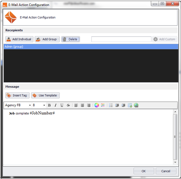set up notifications in clik service